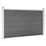 Grauer WPC-Gartenzaun 180x105 cm von vidaXL, Zaunpaneele - Ref: Foro24-49073, Preis: 237,28 €, Rabatt: %