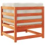 Set de sofás jardín 9 pzas con cojines madera pino marrón cera by vidaXL, Garden sets - Ref: Foro24-3299371, Price: 1,00 €, D...