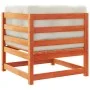 Set de sofás jardín 9 pzas con cojines madera pino marrón cera by vidaXL, Garden sets - Ref: Foro24-3299359, Price: 986,04 €,...