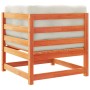 Juego sofás jardín 10 pzas con conjines madera pino marrón cera by vidaXL, Garden sets - Ref: Foro24-3299641, Price: 1,00 €, ...