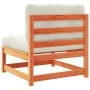 Juego sofás jardín 10 pzas con conjines madera pino marrón cera by vidaXL, Garden sets - Ref: Foro24-3299641, Price: 1,00 €, ...
