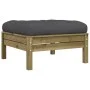 Set de sofás jardín 9 pzas con cojines madera pino impregnada by vidaXL, Garden sets - Ref: Foro24-3299591, Price: 766,34 €, ...