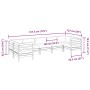Set de sofás jardín 7 pzas con cojines madera pino marrón cera by vidaXL, Garden sets - Ref: Foro24-3299622, Price: 629,93 €,...