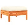 Set de sofás jardín 12 pzas con cojines madera pino marrón cera by vidaXL, Garden sets - Ref: Foro24-3299655, Price: 1,00 €, ...