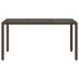 Gartentisch mit Glasoberfläche, braunes PE-Rattan, 150x90x75cm. von vidaXL, Gartentische - Ref: Foro24-365590, Preis: 143,14 ...