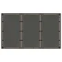 Mesa de jardín superficie de vidrio ratán PE marrón 150x90x75cm by vidaXL, Garden tables - Ref: Foro24-365590, Price: 141,81 ...