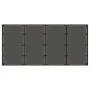 Mesa de jardín superficie de vidrio ratán PE negro 190x90x75 cm by vidaXL, Garden tables - Ref: Foro24-365592, Price: 162,54 ...