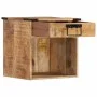 Massivholz-Nachttisch aus Mangoholz 40x30x37 cm von vidaXL, Nachttische - Ref: Foro24-358914, Preis: 68,11 €, Rabatt: %
