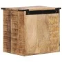 Mesita de noche madera maciza de mango 40x30x37 cm by vidaXL, Nightstands - Ref: Foro24-358914, Price: 68,11 €, Discount: %