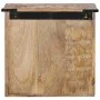 Massivholz-Nachttisch aus Mangoholz 40x30x37 cm von vidaXL, Nachttische - Ref: Foro24-358914, Preis: 68,11 €, Rabatt: %