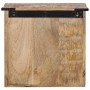 Mesita de noche madera maciza de mango 40x30x37 cm de vidaXL, Mesitas de noche - Ref: Foro24-358914, Precio: 81,75 €, Descuen...