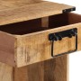 Mesita de noche madera maciza de mango 40x30x37 cm de vidaXL, Mesitas de noche - Ref: Foro24-358914, Precio: 81,75 €, Descuen...