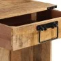 Mesita de noche madera maciza de mango 40x30x37 cm by vidaXL, Nightstands - Ref: Foro24-358914, Price: 68,11 €, Discount: %