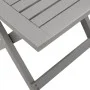 Liegestuhl mit massivem Akazienholz-Tisch in Grau von vidaXL, Liegen - Ref: Foro24-363280, Preis: 146,37 €, Rabatt: %