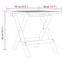 Liegestuhl mit massivem Akazienholz-Tisch in Grau von vidaXL, Liegen - Ref: Foro24-363280, Preis: 146,37 €, Rabatt: %