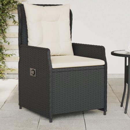 Sillones de jardín reclinables 2 uds ratán sintético negro by vidaXL, Garden chairs - Ref: Foro24-368652, Price: 216,97 €, Di...