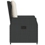 Sillones de jardín reclinables 2 uds ratán sintético negro by vidaXL, Garden chairs - Ref: Foro24-368652, Price: 216,97 €, Di...