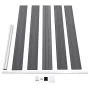 Gray WPC garden fence 175x105 cm by vidaXL, fence panels - Ref: Foro24-49075, Price: 216,57 €, Discount: %