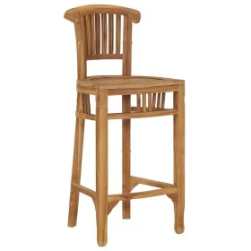 Küchenhocker aus massivem Teakholz von vidaXL, Küchenhocker - Ref: Foro24-49428, Preis: 168,52 €, Rabatt: %