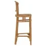 Taburete de cocina de madera maciza de teca de vidaXL, Taburetes de cocina - Ref: Foro24-49428, Precio: 168,52 €, Descuento: %