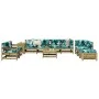 Gartensitzgruppe 11-teilig aus imprägniertem Kiefernholz von vidaXL, Gartensets - Ref: Foro24-3250631, Preis: 737,81 €, Rabat...