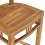 Taburete de cocina de madera maciza de teca de vidaXL, Taburetes de cocina - Ref: Foro24-49428, Precio: 168,52 €, Descuento: %