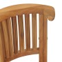 Taburete de cocina de madera maciza de teca de vidaXL, Taburetes de cocina - Ref: Foro24-49428, Precio: 168,37 €, Descuento: %
