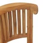 Taburete de cocina de madera maciza de teca de vidaXL, Taburetes de cocina - Ref: Foro24-49428, Precio: 168,52 €, Descuento: %