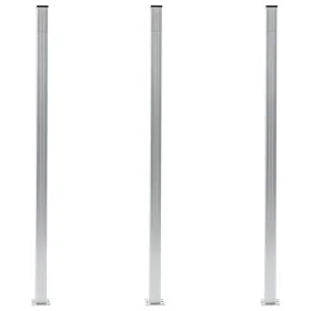 Fence posts 3 units aluminum 185 cm by vidaXL, fence posts - Ref: Foro24-49077, Price: 198,29 €, Discount: %