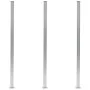 Postes de valla 3 unidades aluminio 185 cm de vidaXL, Postes de cerca - Ref: Foro24-49077, Precio: 198,11 €, Descuento: %