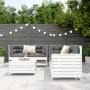 Juego de sofás de jardín 5 piezas madera maciza de pino blanco by vidaXL, Garden sets - Ref: Foro24-3250813, Price: 364,89 €,...