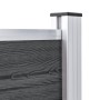 Postes de valla 3 unidades aluminio 185 cm de vidaXL, Postes de cerca - Ref: Foro24-49077, Precio: 202,08 €, Descuento: %