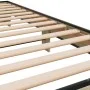 Estructura cama madera ingeniería metal roble Sonoma 75x190 cm de vidaXL, Camas y somieres - Ref: Foro24-845878, Precio: 63,0...