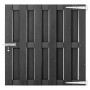 Puerta de jardín de WPC gris 100x100 cm de vidaXL, Puertas de jardín - Ref: Foro24-49083, Precio: 115,94 €, Descuento: %