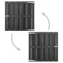 Gartentor WPC grau 100x100 cm von vidaXL, Gartentore - Ref: Foro24-49083, Preis: 133,62 €, Rabatt: %
