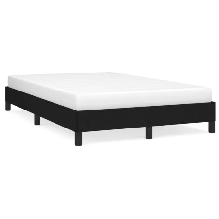 Estructura de cama tela negro 120x190 cm de vidaXL, Camas y somieres - Ref: Foro24-3269607, Precio: 94,45 €, Descuento: %