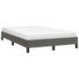 Dark gray velvet bed frame 120x190 cm by vidaXL, Beds and slatted bases - Ref: Foro24-3269626, Price: 89,06 €, Discount: %