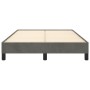 Dark gray velvet bed frame 120x190 cm by vidaXL, Beds and slatted bases - Ref: Foro24-3269626, Price: 89,06 €, Discount: %