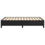 Bettgestell aus schwarzem Kunstleder, 120 x 190 cm von vidaXL, Betten und Lattenroste - Ref: Foro24-3269645, Preis: 89,71 €, ...