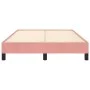 Bettgestell aus rosafarbenem Samt, 120 x 190 cm von vidaXL, Betten und Lattenroste - Ref: Foro24-3269630, Preis: 104,17 €, Ra...