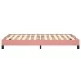 Bettgestell aus rosafarbenem Samt, 120 x 190 cm von vidaXL, Betten und Lattenroste - Ref: Foro24-3269630, Preis: 104,17 €, Ra...