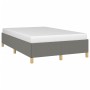 Estructura de cama tela gris oscuro 120x190 cm de vidaXL, Camas y somieres - Ref: Foro24-3269639, Precio: 90,73 €, Descuento: %