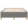 Estructura de cama tela gris oscuro 120x190 cm de vidaXL, Camas y somieres - Ref: Foro24-3269639, Precio: 90,73 €, Descuento: %