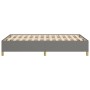 Estructura de cama tela gris oscuro 120x190 cm de vidaXL, Camas y somieres - Ref: Foro24-3269639, Precio: 90,73 €, Descuento: %