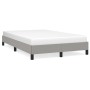 Light gray fabric bed frame 120x190 cm by vidaXL, Beds and slatted bases - Ref: Foro24-3269605, Price: 96,45 €, Discount: %