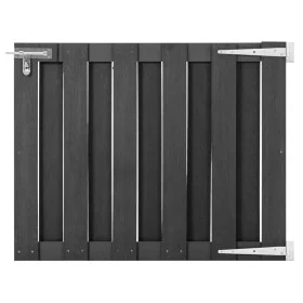 Graue WPC-Gartentür 100x80 cm von vidaXL, Gartentore - Ref: Foro24-49082, Preis: 112,69 €, Rabatt: %