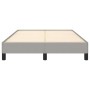 Light gray fabric bed frame 120x190 cm by vidaXL, Beds and slatted bases - Ref: Foro24-3269605, Price: 96,45 €, Discount: %