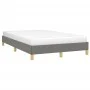 Dark gray fabric bed frame 120x190 cm by vidaXL, Beds and slatted bases - Ref: Foro24-3269613, Price: 92,95 €, Discount: %