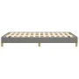 Dark gray fabric bed frame 120x190 cm by vidaXL, Beds and slatted bases - Ref: Foro24-3269613, Price: 92,95 €, Discount: %