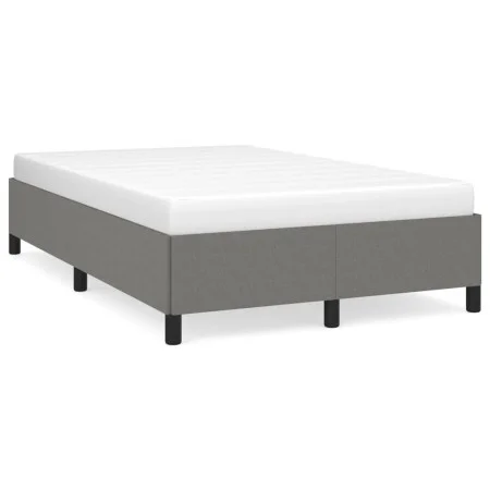 Bettrahmen aus dunkelgrauem Stoff, 120 x 190 cm von vidaXL, Betten und Lattenroste - Ref: Foro24-3269632, Preis: 94,09 €, Rab...